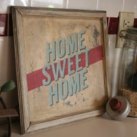  Home Sweet Home Hand Painted Sign - Thumbnail 1