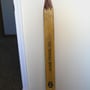 Jumbo #2 Pencil Hand Painted Wood Sign-1