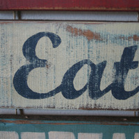  Pray Eat Repeat Hand Painted Pallet Sign - Thumbnail 2