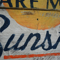  You Are My Sunshine Hand Painted Pallet Sign - Thumbnail 2