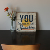  You Are My Sunshine Hand Painted Pallet Sign - Thumbnail 3