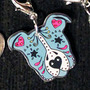 Sugar Skull Pit Bull Charm-2