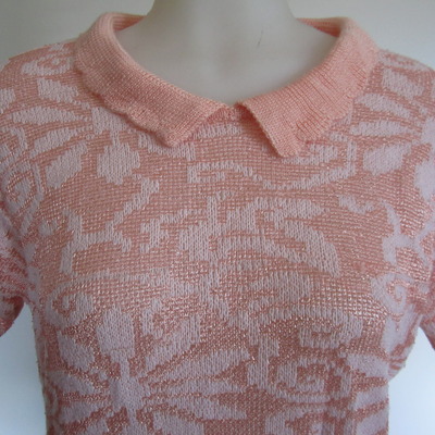 Pink collar sweater  - Thumbnail 3