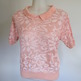 Pink Collar Sweater -2
