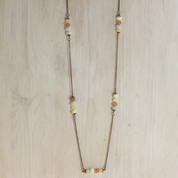 Lush Long Copper Necklace - Thumbnail 1