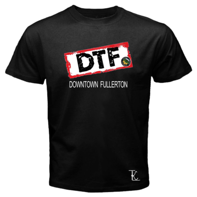 "dtf" (downtown fullerton) t-shirt