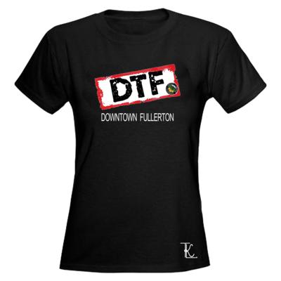 Women's "dtf" (downtown fullerton)