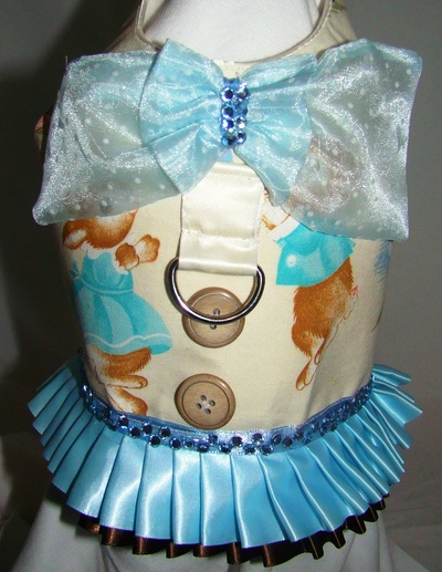 Easter harness vest for the fur boys