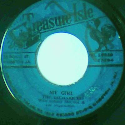 My girl/drink milk-the techniques with tommy mccook & the supersonics-treasure isle-7"-good