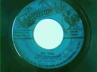 My girl/drink milk-the techniques with tommy mccook & the supersonics-treasure isle-7"-good