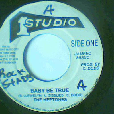 Baby be true/version-the heptones-studio 1 records-7"-vg