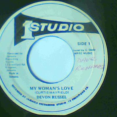 My woman's love/version-studio 1 records-7"-vg
