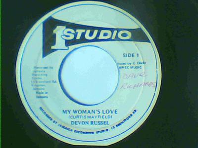 My woman's love/version-studio 1 records-7"-vg