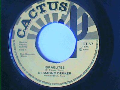 Israelites/sugar dumpling-desmond dekker-cactus records-7"-good