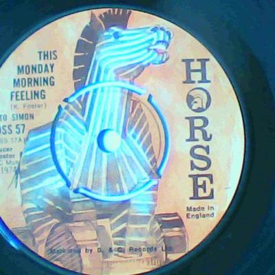 This monday morning feeling/count the hours-tito simon-horse records-7"-good