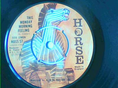 This monday morning feeling/count the hours-tito simon-horse records-7"-good