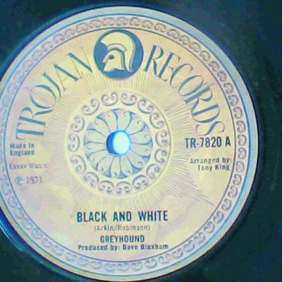 Black & white/sand in your shoes-greyhound-trojan records-7"-good
