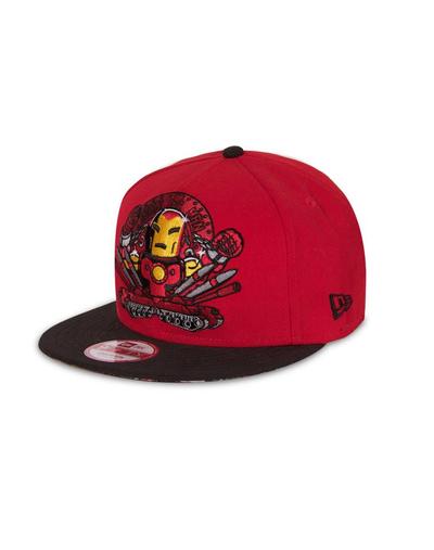 Ironman snap back New Era hat signed by TOKIDOKI