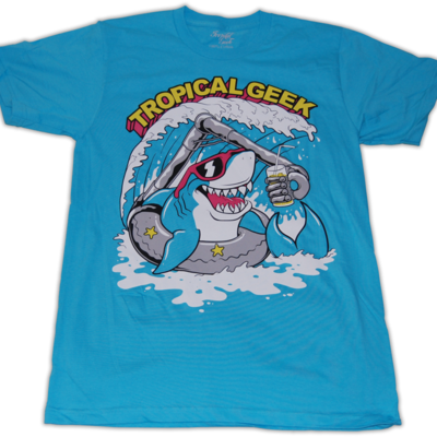 Relaxing shark