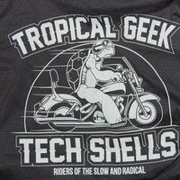 Turtle Biker (gray) - Thumbnail 1