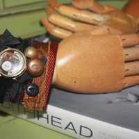 Tattered Victorian Kneck Tie Cuff TV1404 - Thumbnail 1