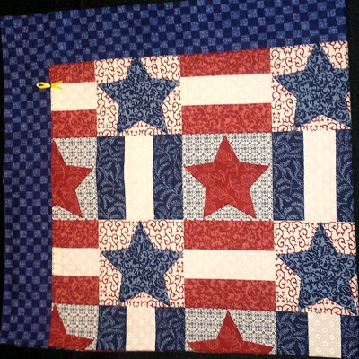 Stars & stripes lightweight blanket