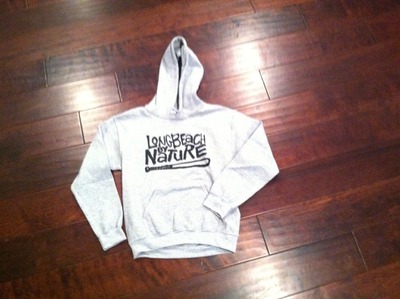 Lb by nature (gray hoodie)