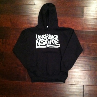 Lb by nature (black hoodie)