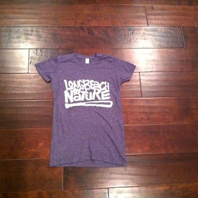Lb by nature (ladies purple tee)