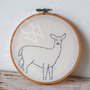 Silver Doe Hoop  - Thumbnail 2
