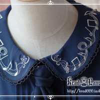 +Krad Lanrete+Lost in Sea Blue  Long Sleeve Blouse Reservation SP140414 - Thumbnail 3