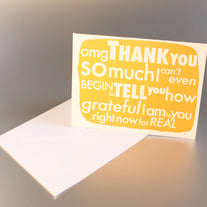 Thank You Card