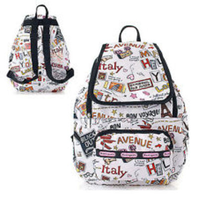 Pretty pattern backpack womens school bag water proof funny travel