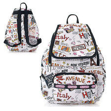 Pretty pattern backpack womens school bag water proof funny travel