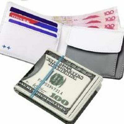 Us dollar printing funny bifold wallet purse