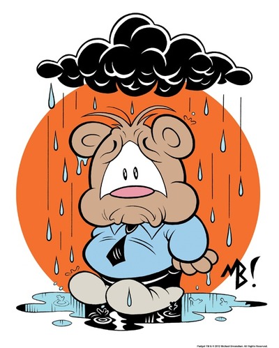 Pudget Black Cloud Print