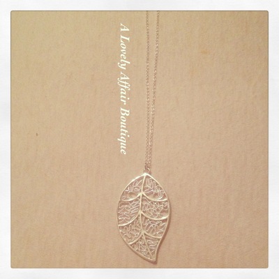 Leaf necklace