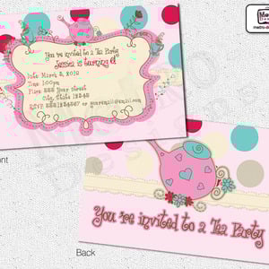 Tea Party Invitation