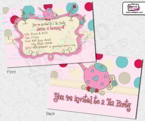 Tea Party Invitation