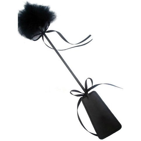 Feather Lure S&M Paddle - Black