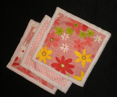 Wash Cloth Set - Daisy Picnic