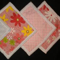 Wash Cloth Set - Daisy Picnic - Thumbnail 1