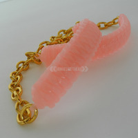 Mini Cobra Knot Bangle - Glow in the Dark Pink - Thumbnail 2
