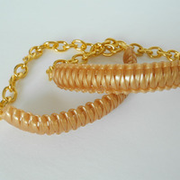 Mini Cobra Knot Bangle - Gold - Thumbnail 1