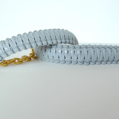 Mini cobra knot bangle - grey