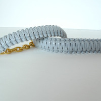 Mini Cobra Knot Bangle - Grey - Thumbnail 3
