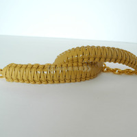 Mini Cobra Knot Bangle - Toffee - Thumbnail 1