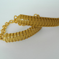 Mini Cobra Knot Bangle - Toffee - Thumbnail 2