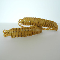 Mini Cobra Knot Bangle - Toffee - Thumbnail 3