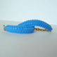 Mini Cobra Knot Bangle - Glow in the Dark Blue-1